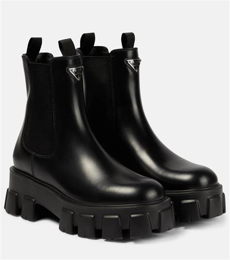 prada monolith chelsea boots dupe|zara prada boots dupe.